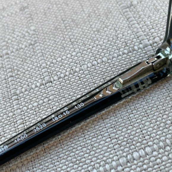 Ray-Ban Women Eyeglasses Black/Clear RB1550 18[]15 130 small face - Picture 6 of 11